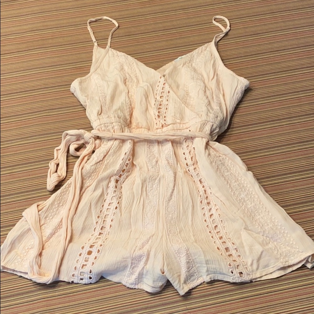 Pink romper